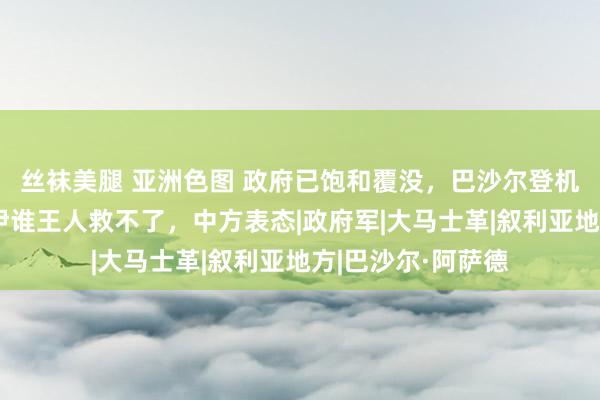 丝袜美腿 亚洲色图 政府已饱和覆没，巴沙尔登机逃离王人门，俄伊谁王人救不了，中方表态|政府军|大马士革|叙利亚地方|巴沙尔·阿萨德